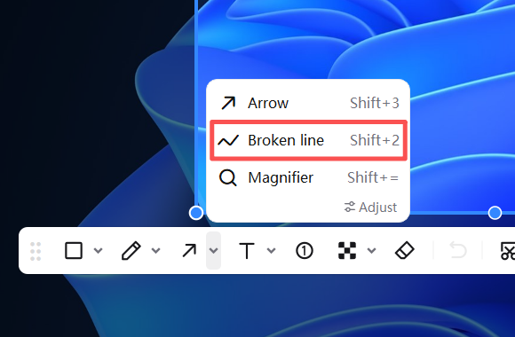 PixPin Magnifier tool