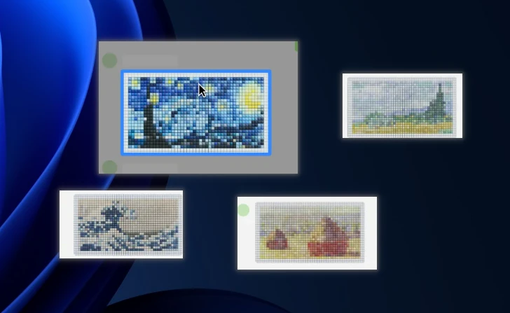 Hide/Show Other Pinned Images